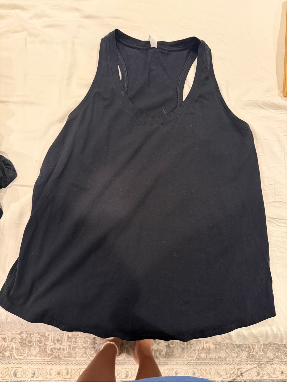 Lululemon Black Racerback Women's uTank Top